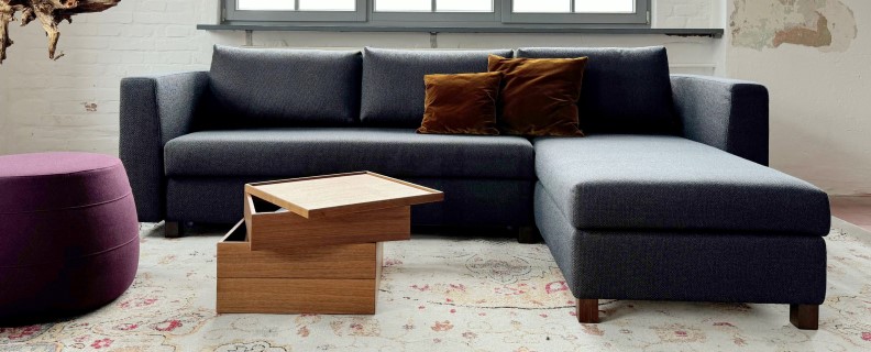 Kojoyto Schlafsofa in L-Form