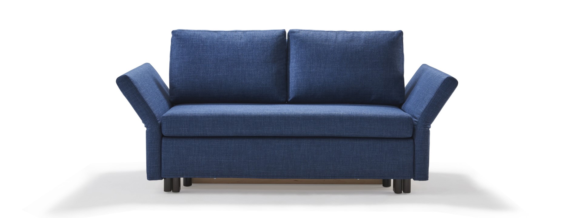 Royal blaues Schlafsofa Modell Paula